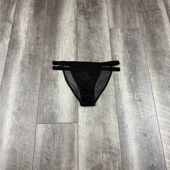 VS‎ Black Mesh Bikini Underwear - Picture 1 of 9